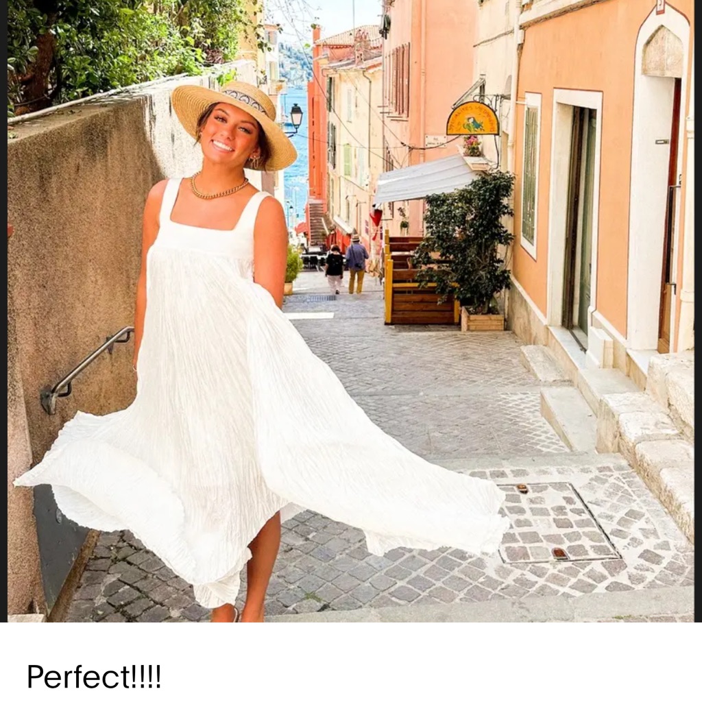 Chic White Maxi Dress